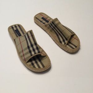 burberry slides mens